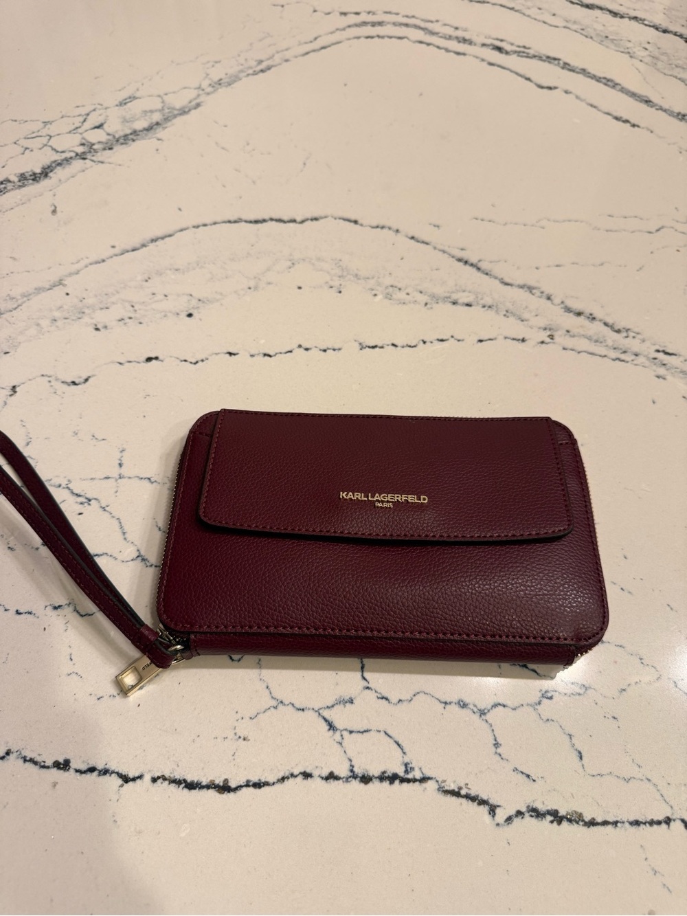 Karl Lagerfeld Paris Hermine Passport Wallet